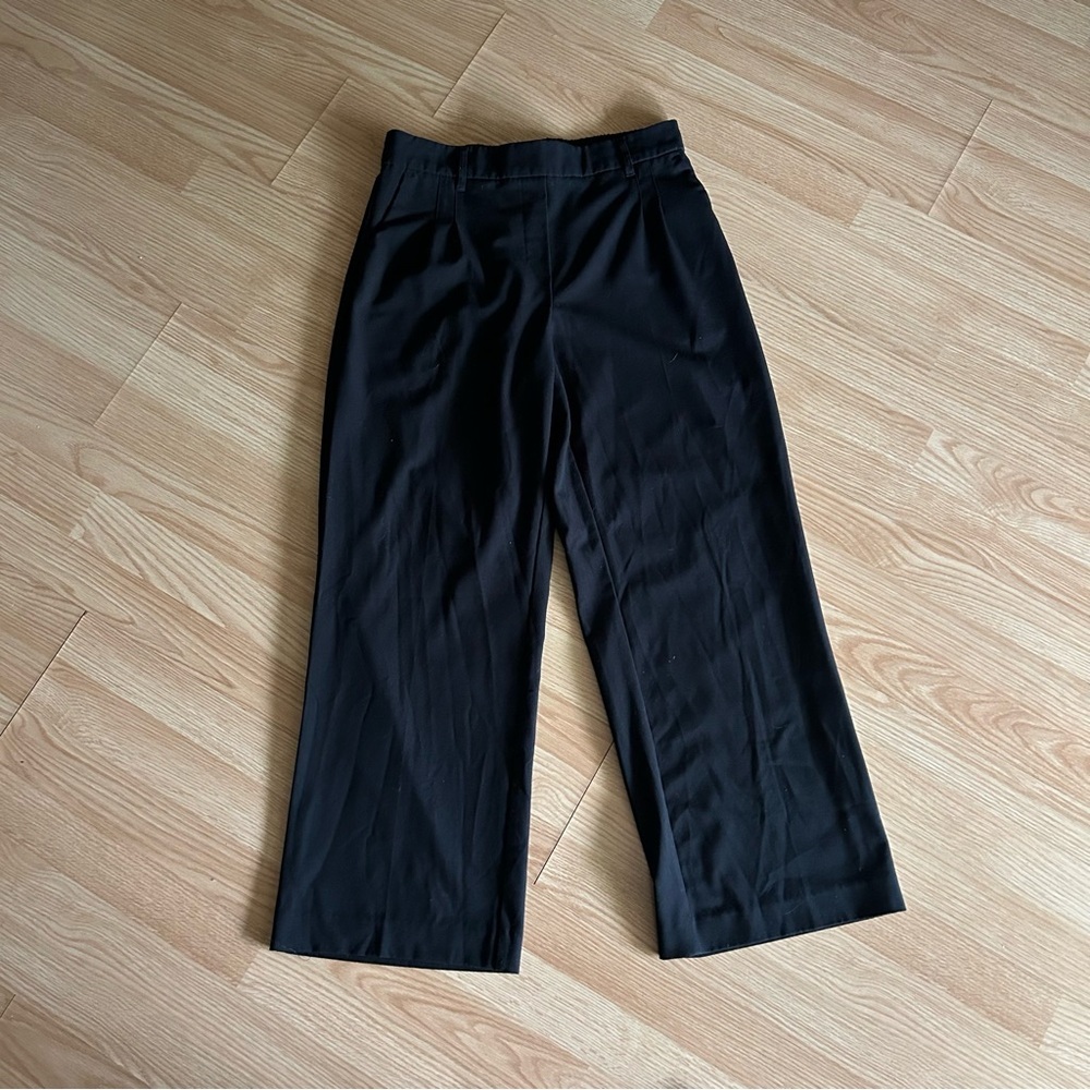 Rachel Zoe Black Wide Leg Dress Pants Medium